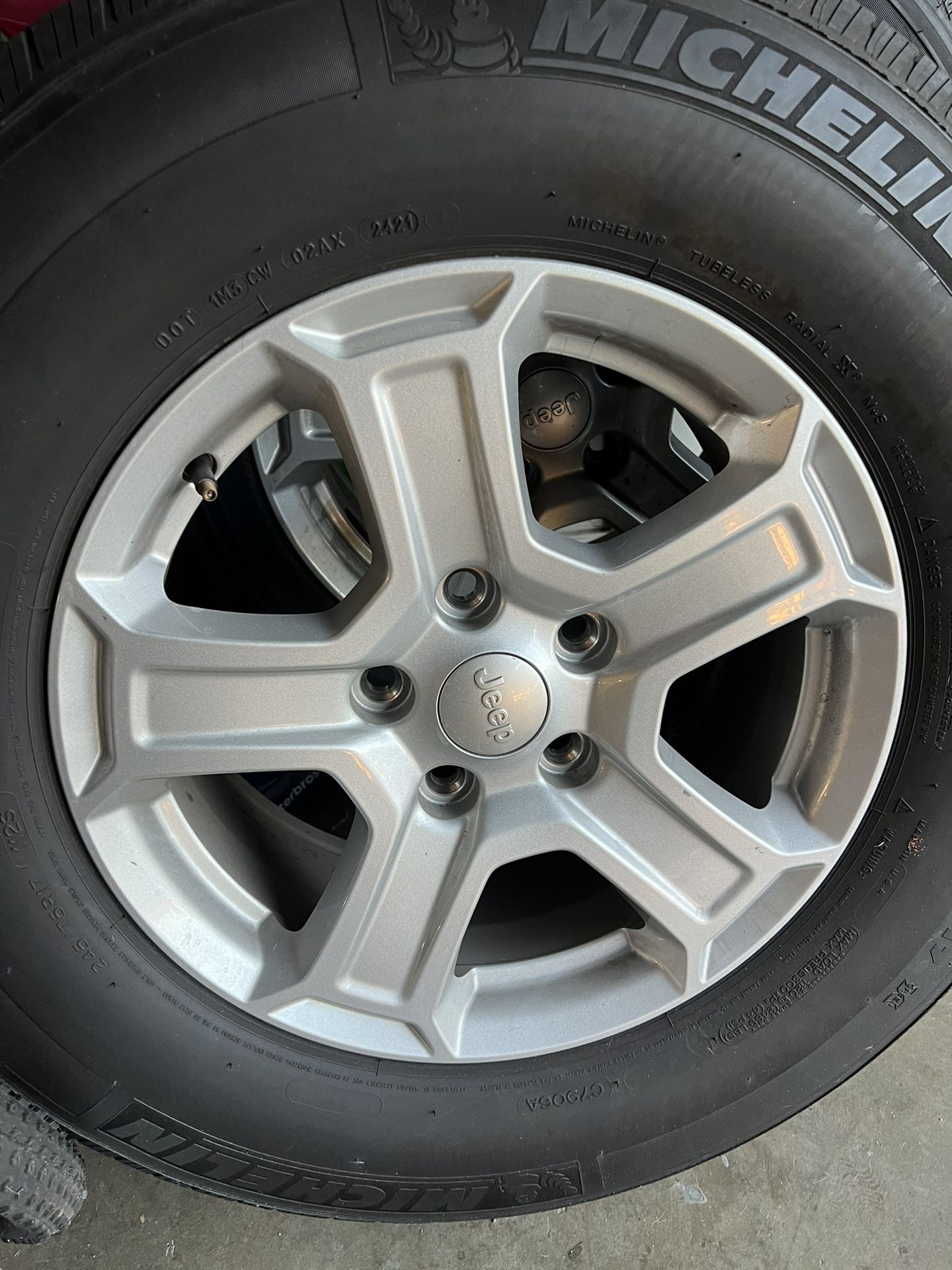 Jeep Wrangler Factory Rims 2021