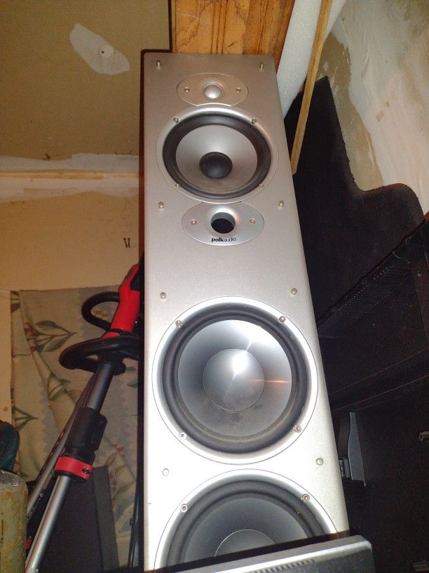 Polk Floor Standing Speakers  Sold Individually 3 Available 