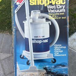 Shop Vac Wet And Dry
