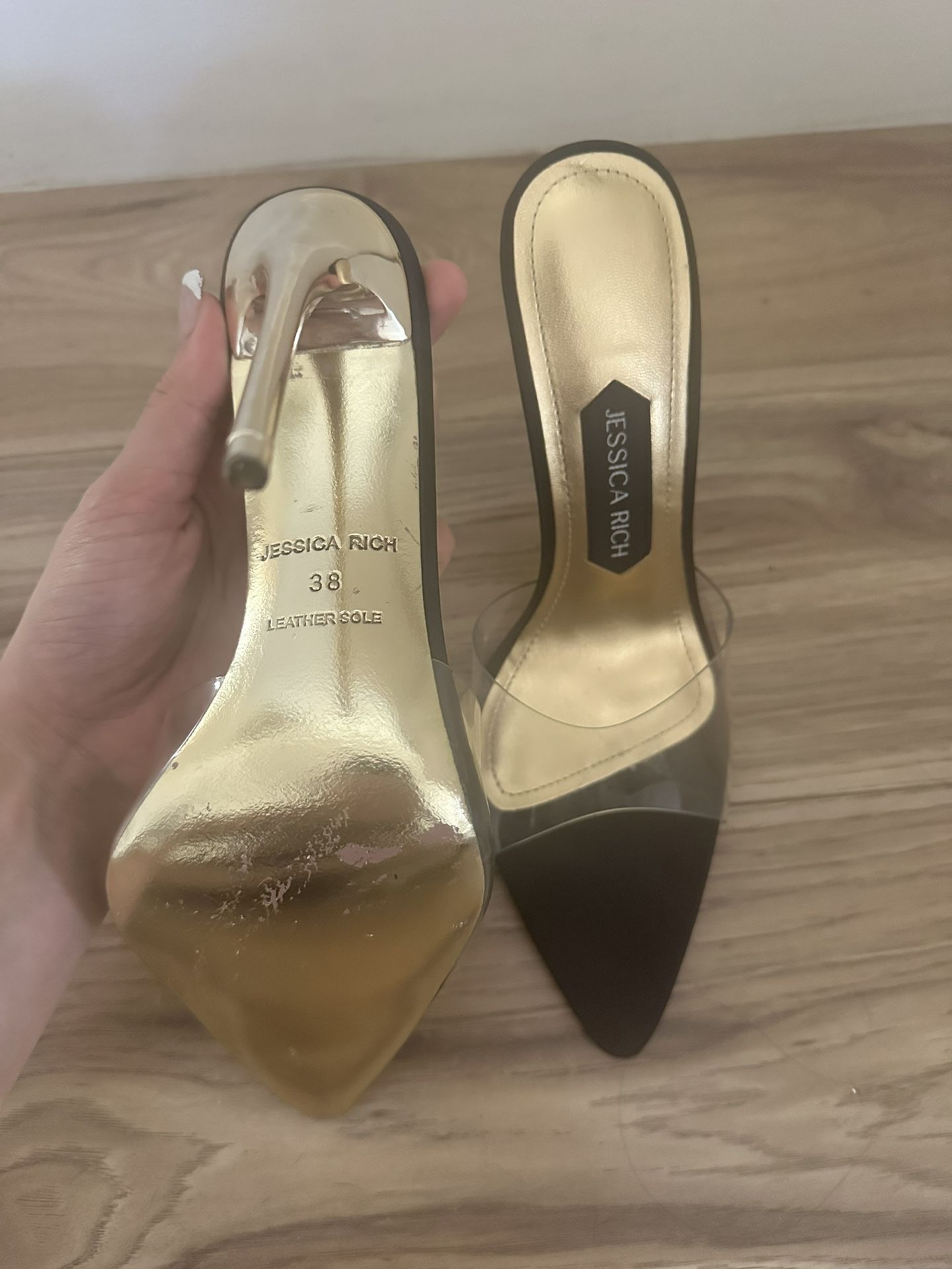 Jessica Rich Flawless Mule Heels