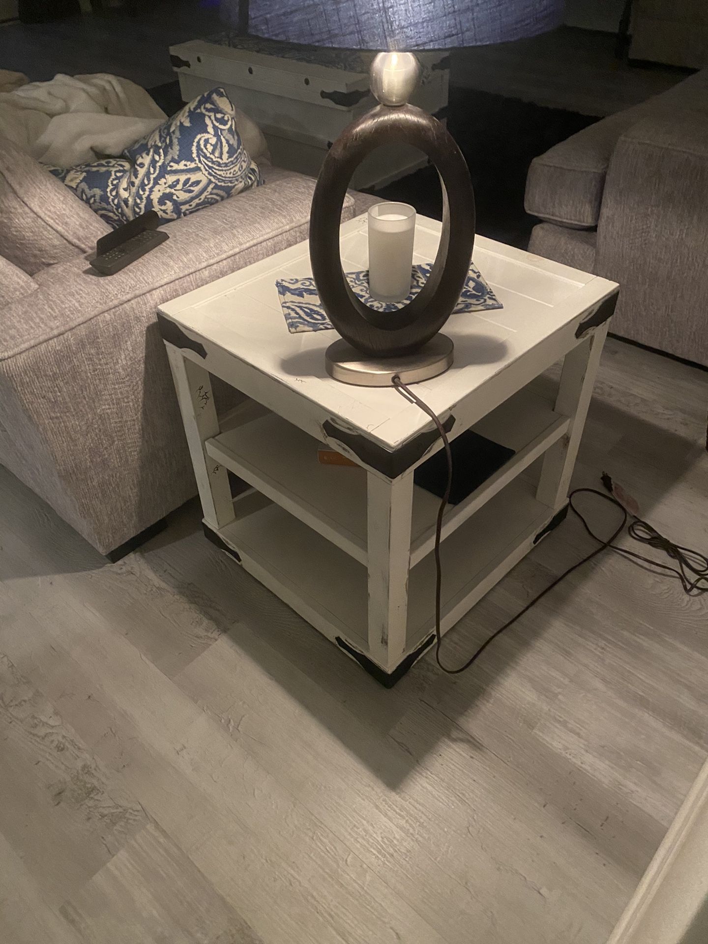 Solid Wood End Table