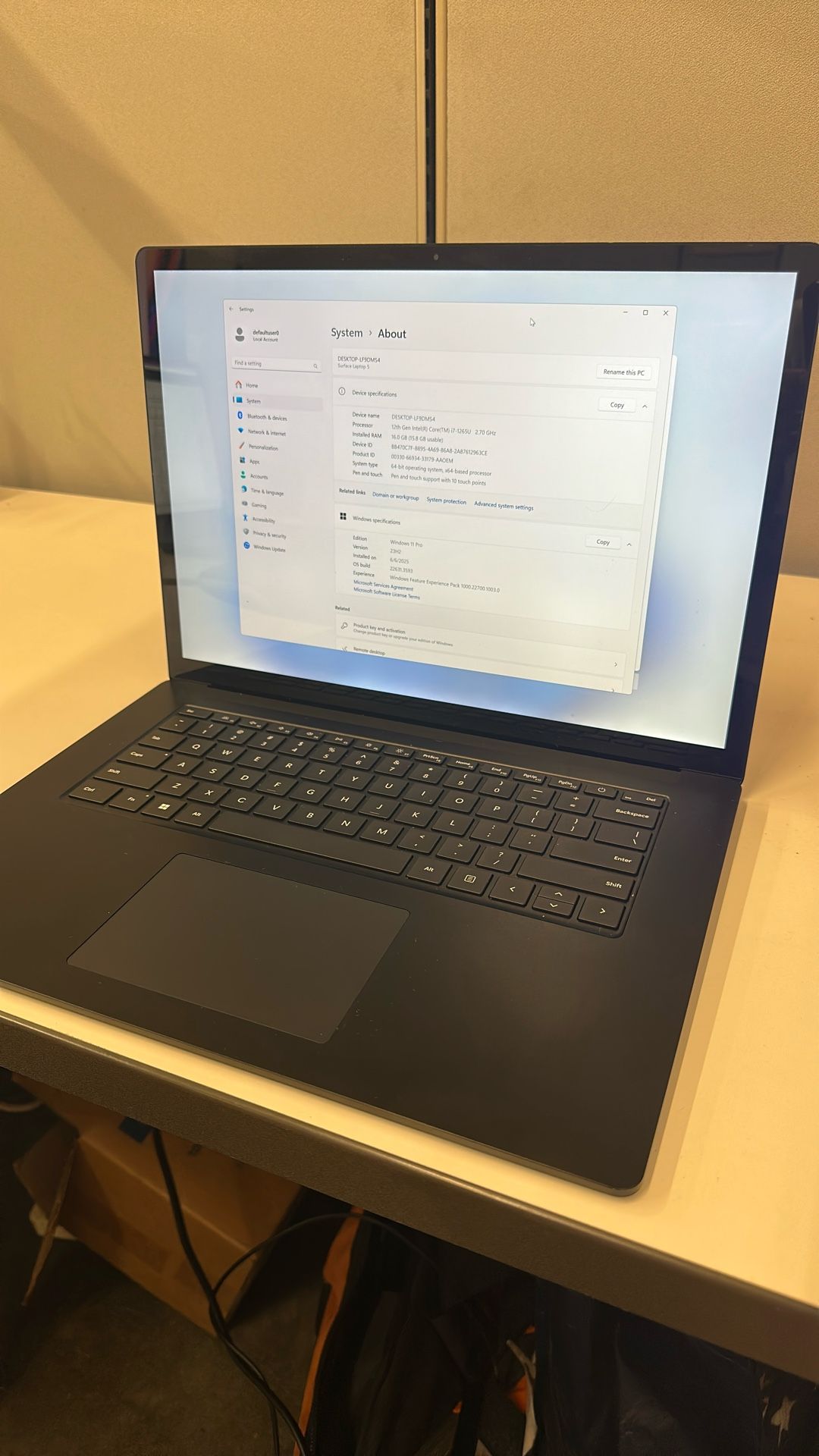 Microsoft Surface Laptop 5