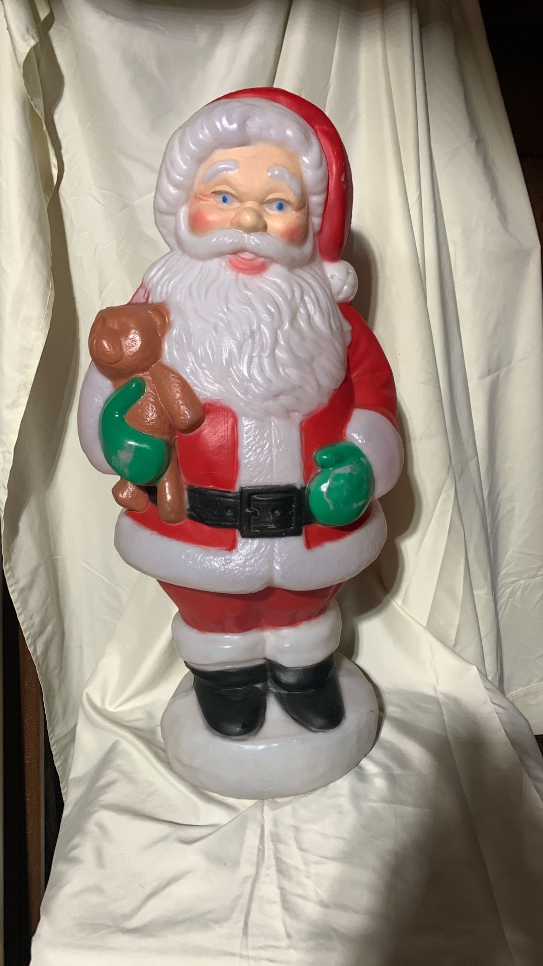 Blow Mold Santa Christmas 