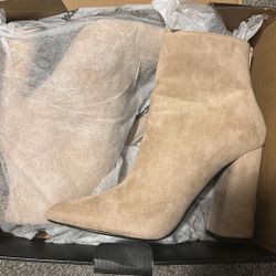 Fashion Nova Beige Boots 