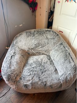 Fluffy Bean Bag