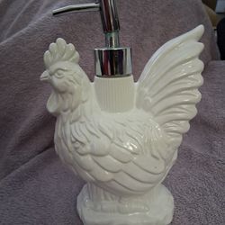 Large Size Rooster/ Dish Liquid Dispenser