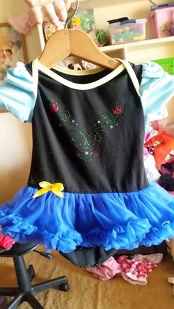 9-12 month anna onsie costume
