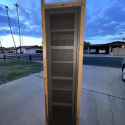 Metal/Wooden Storage Cabinet