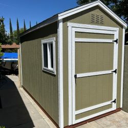 Shed 6x12x8ft h
