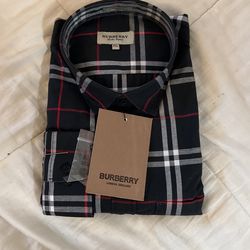 Burberry Men’s Shirt Size XXL Slim Fit 