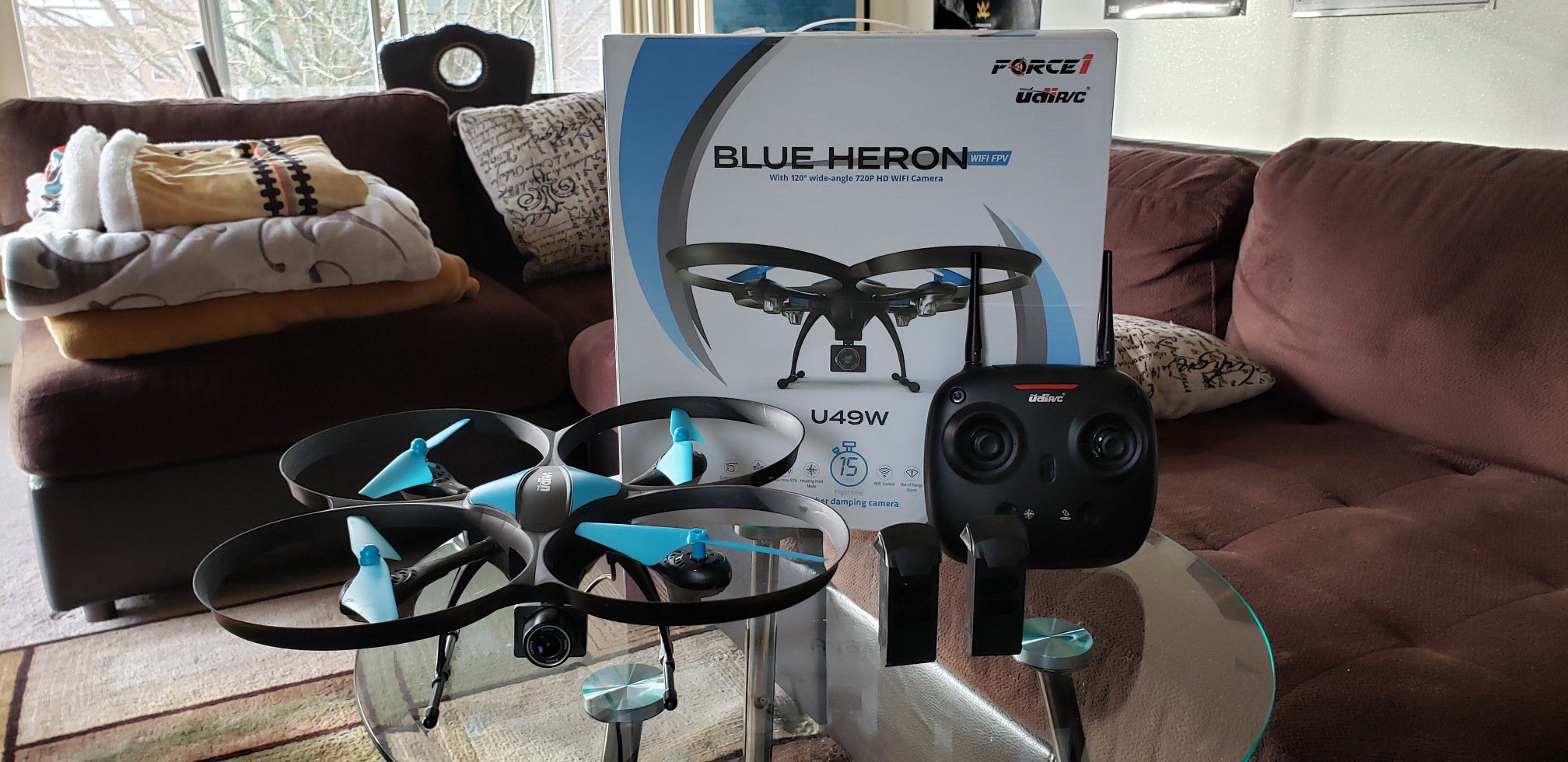 Blue Heron 720p drone bluetooth