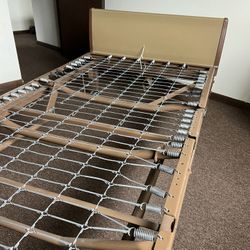 Adjustable Hospital Bed With Inflatable Mattress And Pump