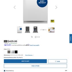 BRAND NEW GE DISHWASHER