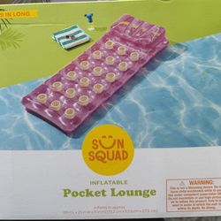Sun Squad Inflatable Pocket Lounge – 