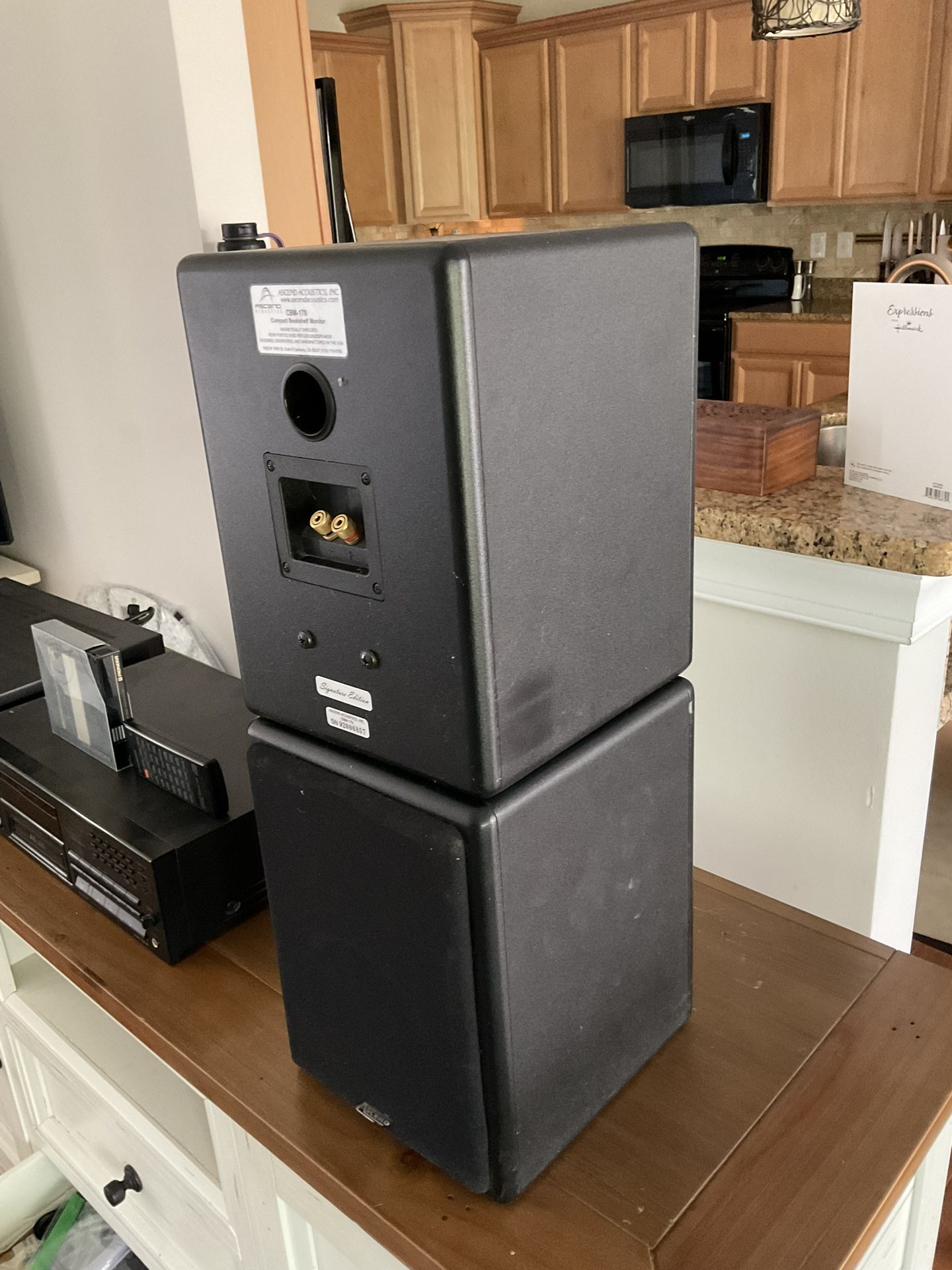 Ascent Acoustics Compact Bookshelf Speakers