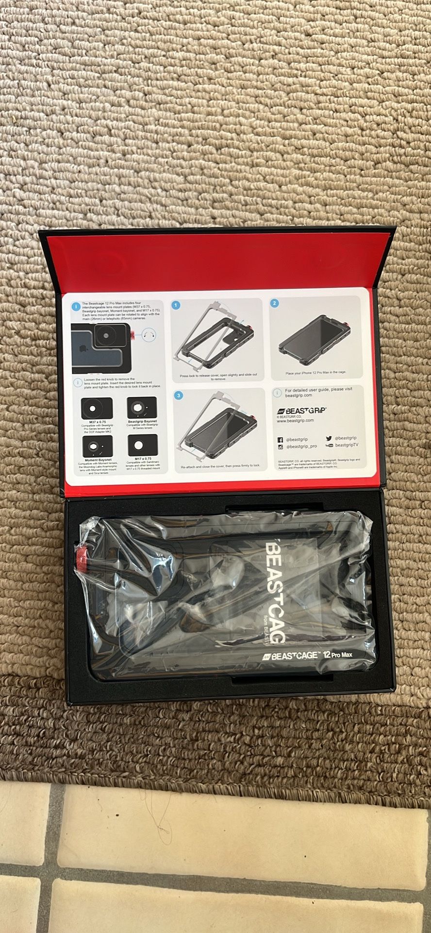 Beastgrip iPhone 12 PRO MAX