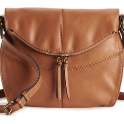 crossbody bag， Color: Cognac Twilight