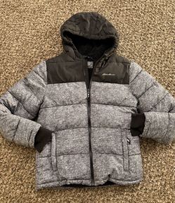 Kids Eddie Bauer Puffer Sherpa Jacket (Size L)