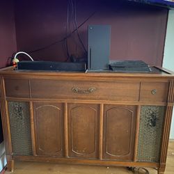 Vintage record player