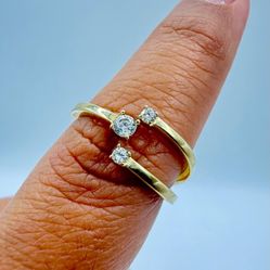 Hermoso Anillo  de Oro 10 K