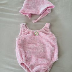 Pink Bug Baby Girl Costume 12-18m