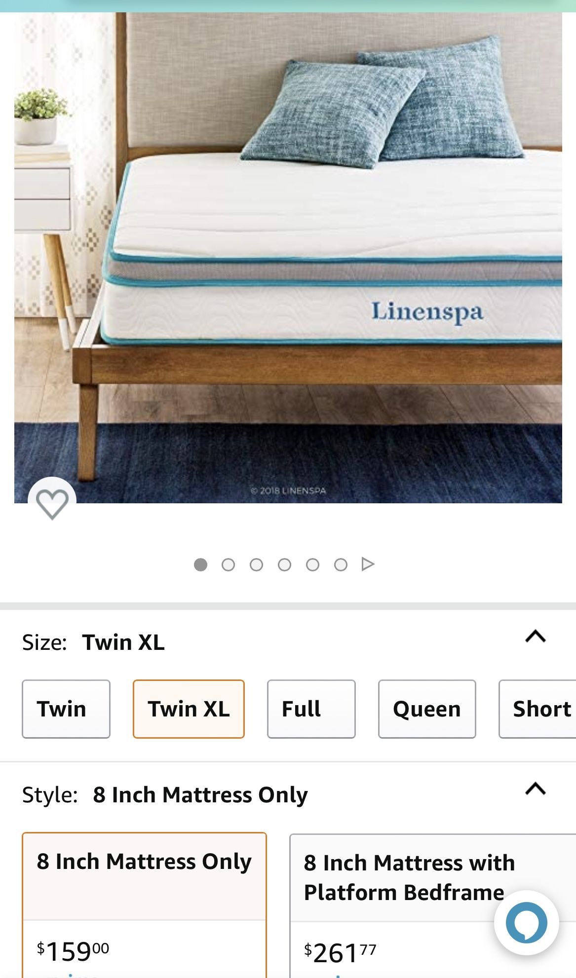 Twin XL mattress 