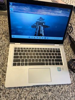 Hp Elitebook x 360 Touch Screen G2 256gb ssd 8gb ram intel i5 with charger - works great