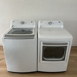 (DELIVERY INCLUDED 🚚) LG Washer & GAS Dryer Set