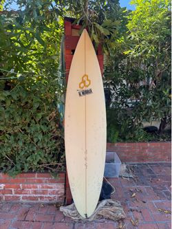 6'8 Channel Islands pin tail step up