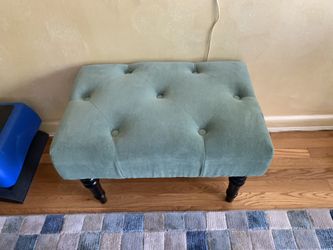 Fancy Ottoman 26” long 17” wide 16”1/2 height