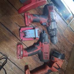 Milwakee Impact And Drill Set 100 Obo