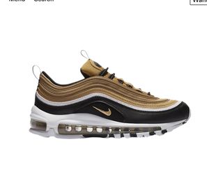 Nike Air Max 97 GS 'Metallic Gold Black' 5Y