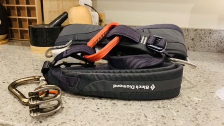 Black Diamond Climbing Harness Pack -  Mens XL