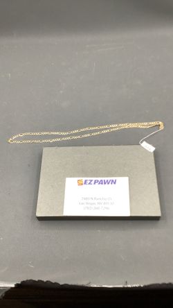 10kt Figaro Chain 