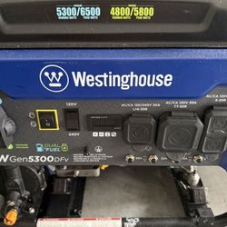 Westinghouse 5300/6500 Generator