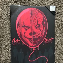 Pennywise Wooden Poster