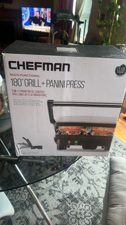 Chefman 180 Grill+ Panini Press
