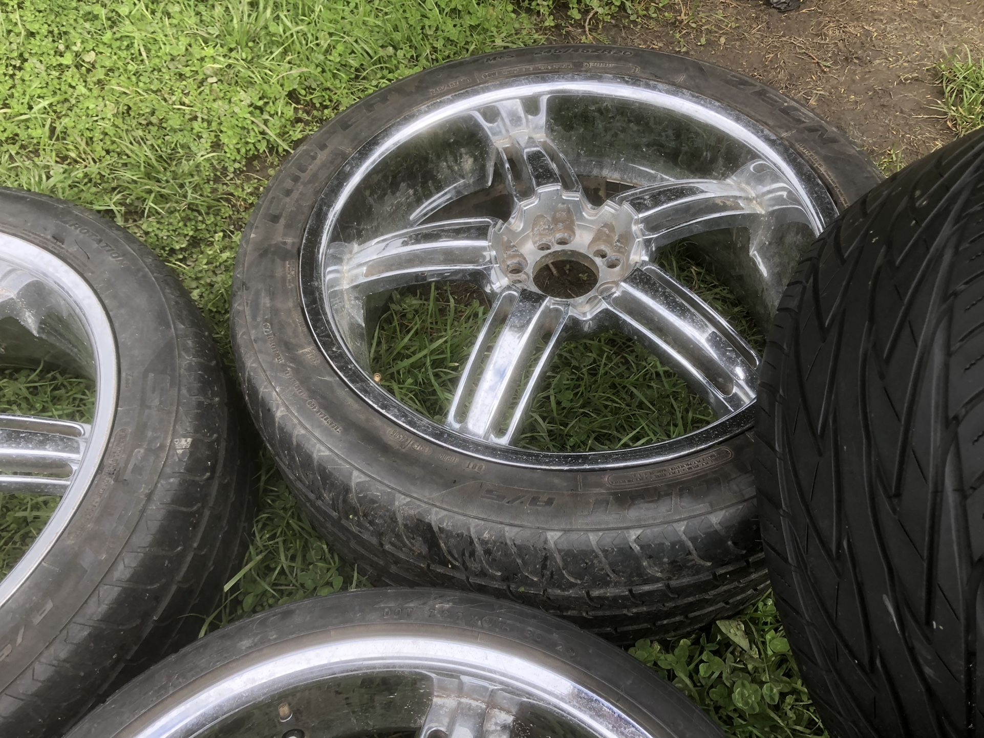 20” Rims With 4 Toyo Proxy