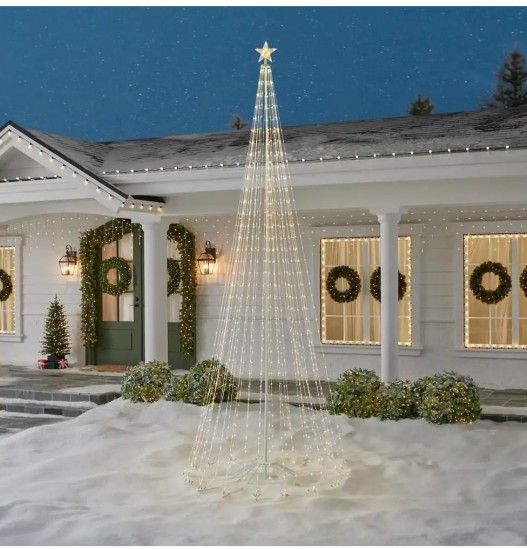 12ft Lighted Tree Yard Decoration