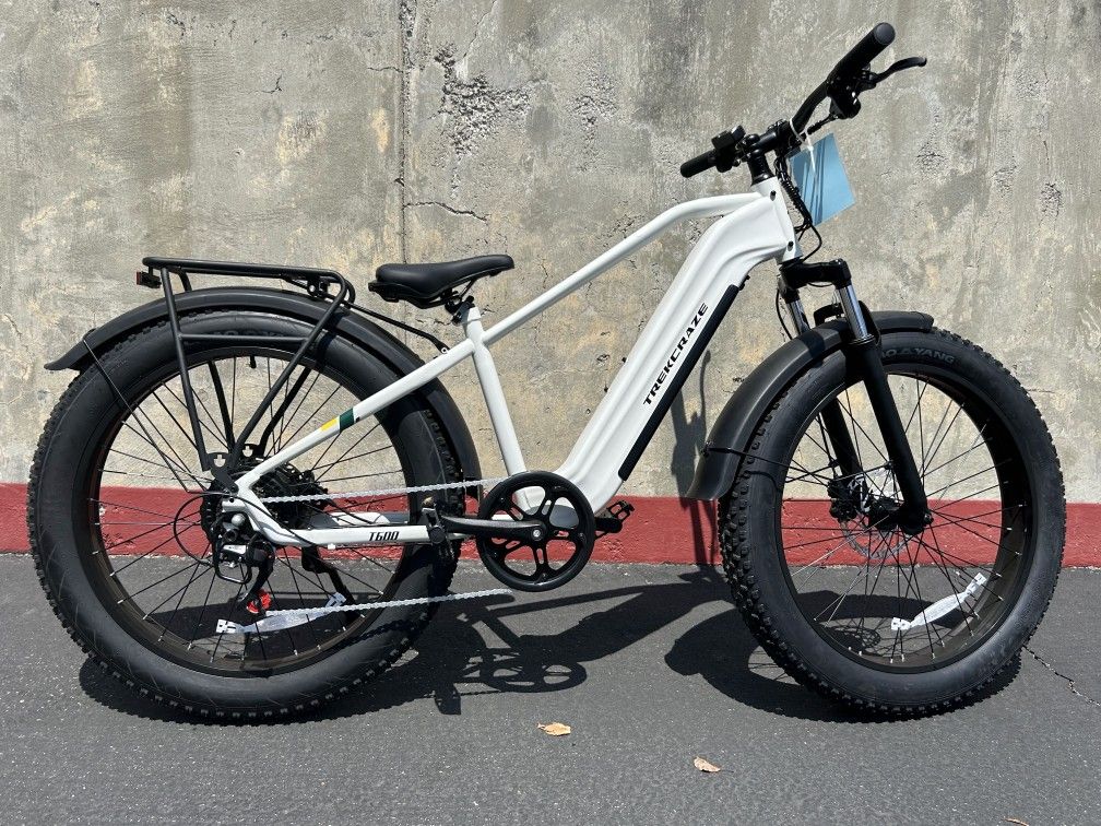 *New* TREKCRAZE T600 Step-Over Commuter E-Bike