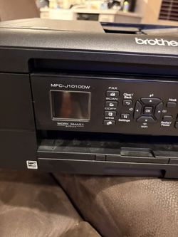 Brother MFC-J1010DW Wireless Color Inkjet All-in-One Printer with Mobile Device and Duplex Printing, Refresh Subscription and Amazon Dash Replenishmen