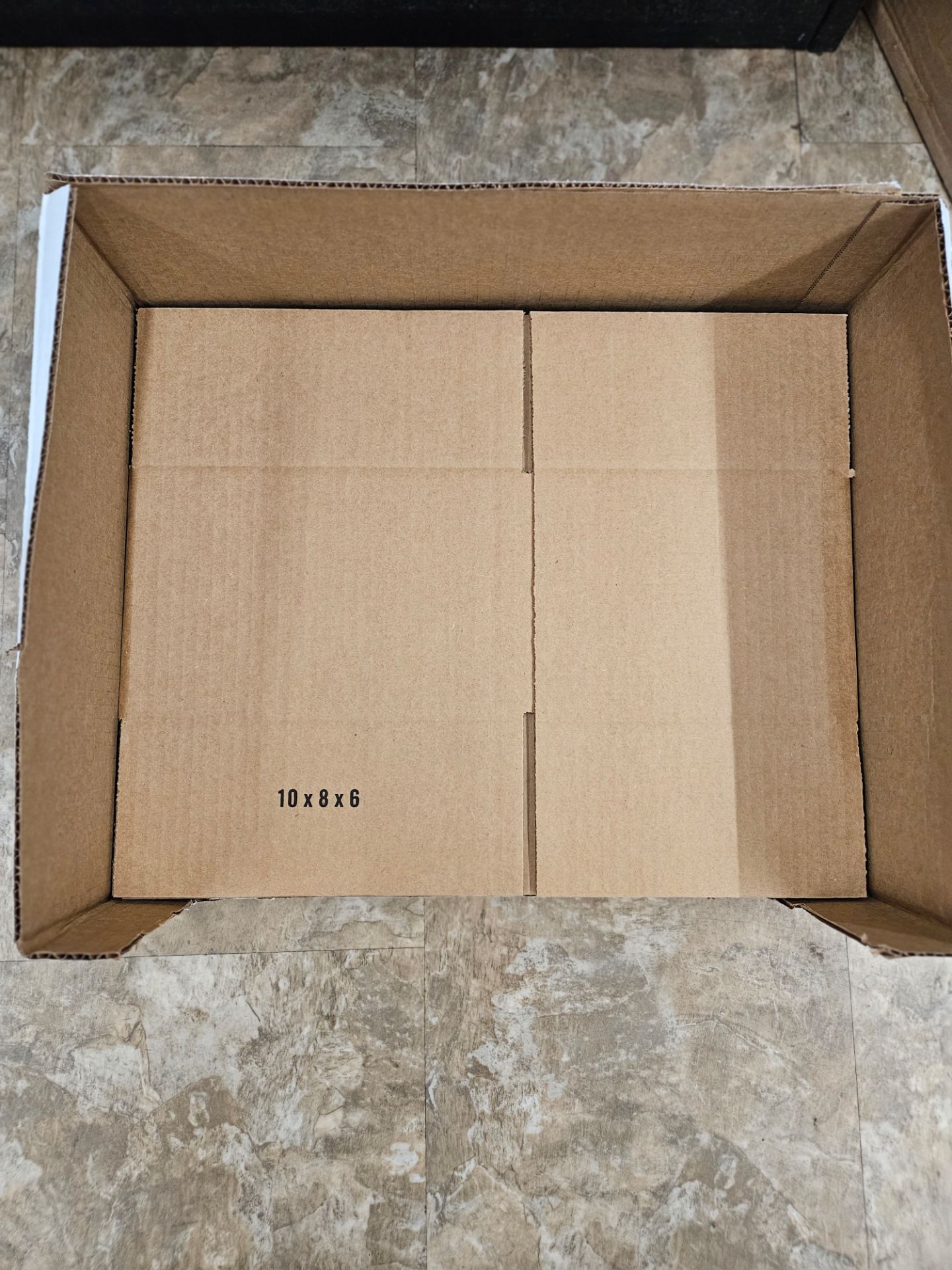 5- Pieces/Set Of 10x8×6 Cardboard Brown Shipping Boxes