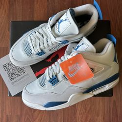 Jordan 4 Retro Military Blue (2024) Sizes 11.5M-13M FV5029-141