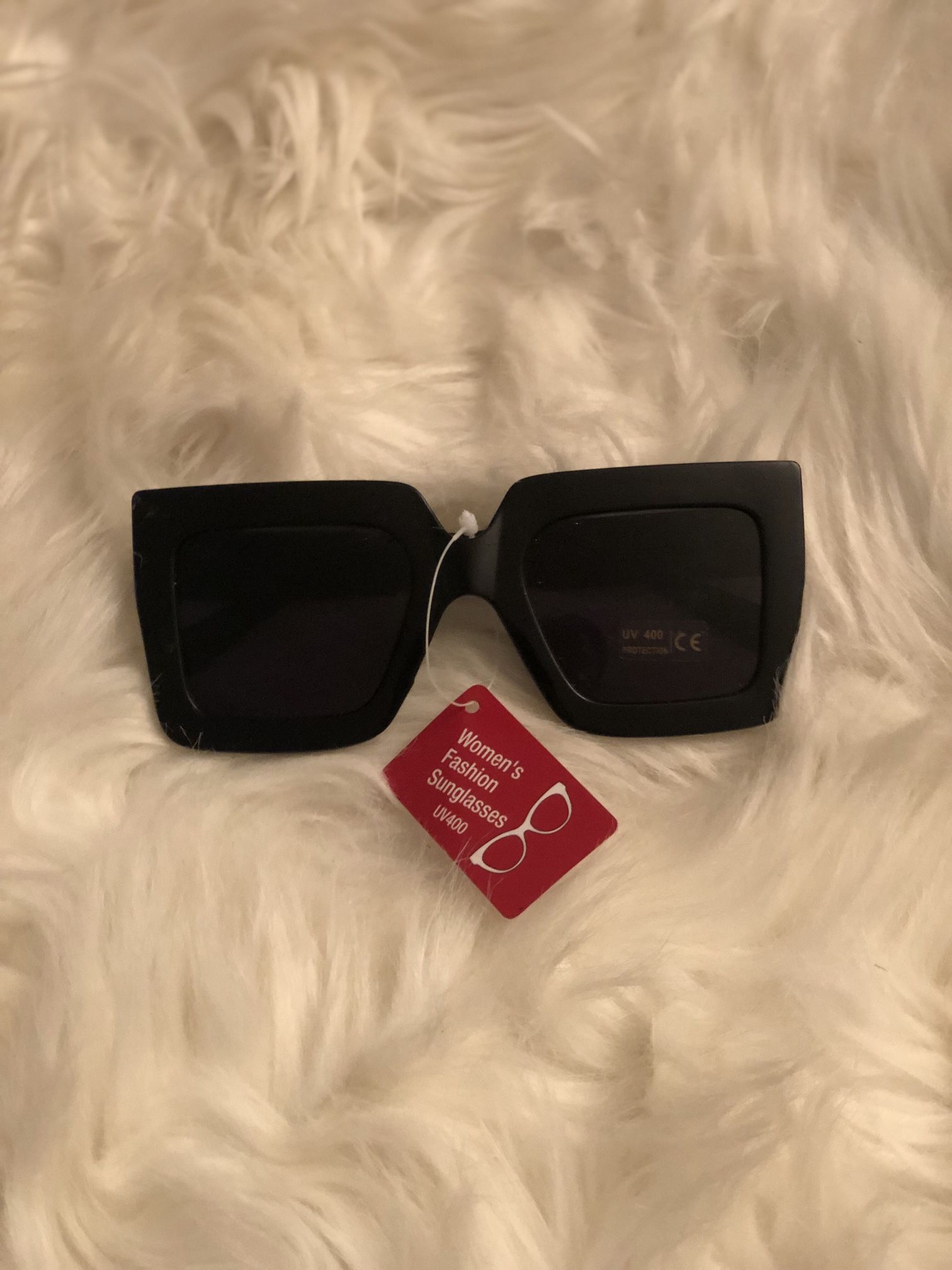 Oversized Trendy Square Sunglasses 