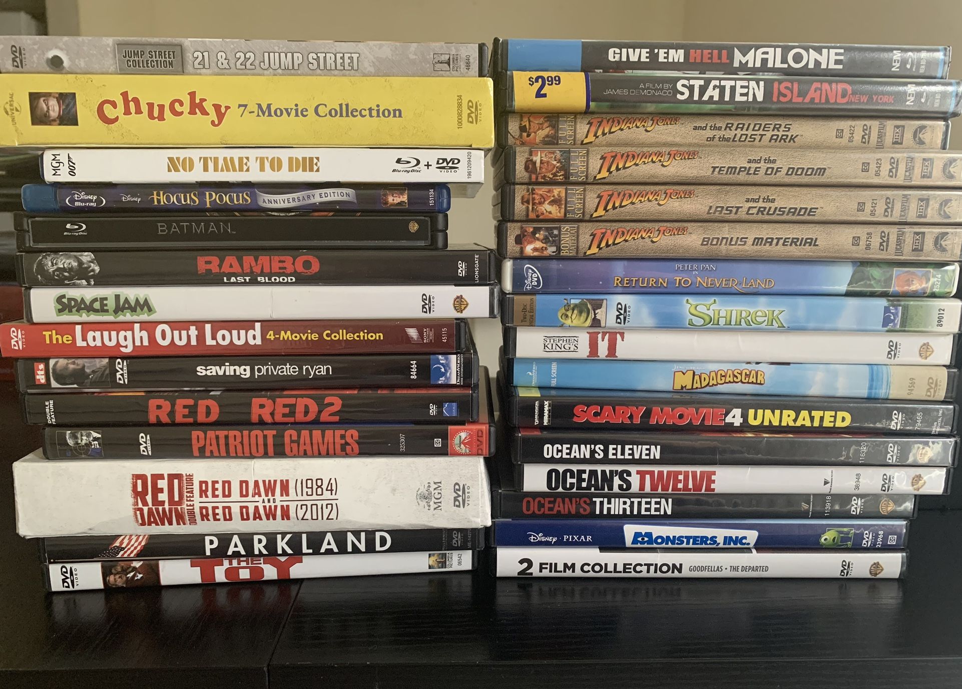 Collection of DVD’s