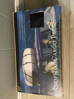 Axius Elite Roof Top Cargo Pack 15 Cubic Feet Extra Storage Nice Used Car Carrier Bag