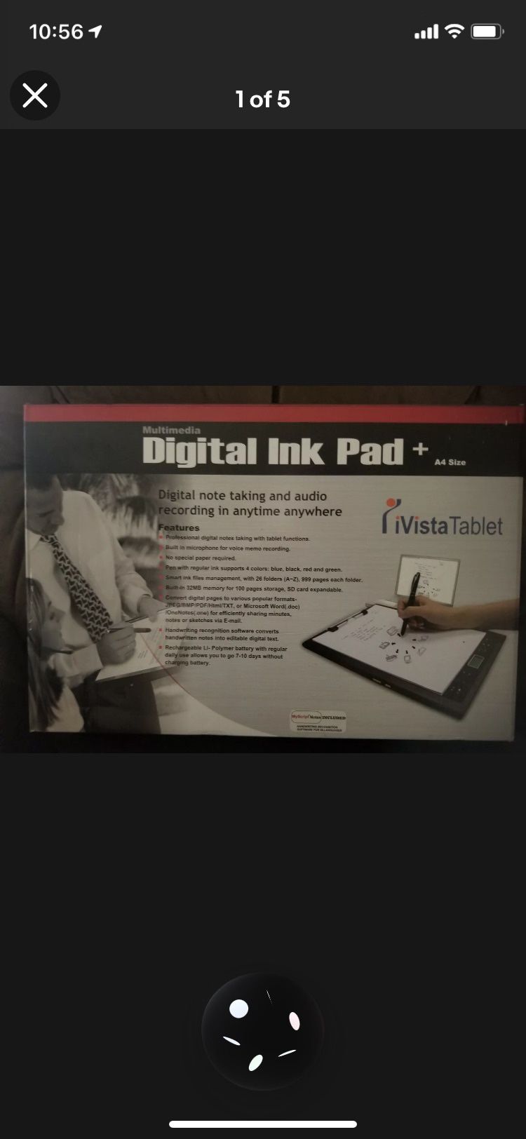 Tablet Multimedia Digital Ink Pad+ A4Size - I-Vista Digital Note Taking
