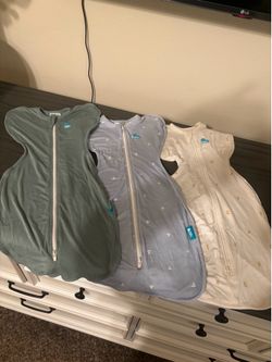 3 NB love to dream swaddles (100% bamboo)