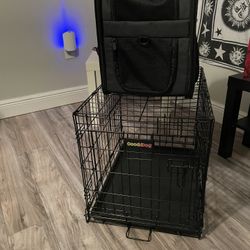 Dog Cage And Dog Carrier Back Pack
