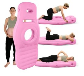 Pregnancy inflatable pink and blue